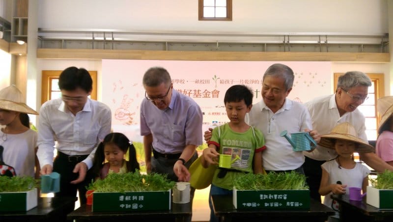 柯文昌號召一校一田 推動神農計劃